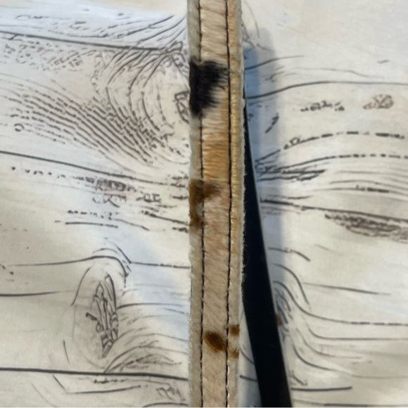 Kate Spade purse *RARE* Vintage Faux Cow hide print. Preowned - Picture 10 of 16